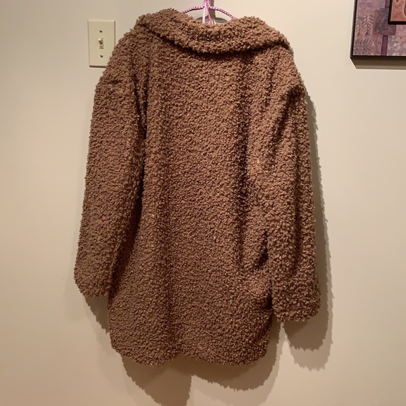 Garage Oversized Teddy Coat - Picture 2 of 4